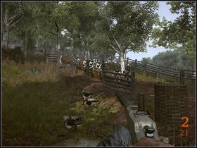 Bieg na dół i szturmujemy most, uważając, by nie zabić