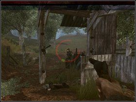 Gdy zapora zostanie wysadzona, zaraz po lewej natkniesz się na szkielet budynku ochraniany przez Unię - Rozdział 28, 29 - Południowy-wschód Sharpsburga, 17 Września 1862, KronoteK - Opis przejścia - Darkest of Days - poradnik do gry