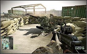 Jedną z ciekawszych kryjówek jest wrak statku znajdujący się obok punktu C - Pustynia Atakama | Mapy | Battlefield Bad Company 2 - Battlefield: Bad Company 2 - poradnik do gry