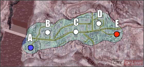 A - Rozstawienie Amerykanów - Biała Przełęcz | Mapy | Battlefield Bad Company 2 - Battlefield: Bad Company 2 - poradnik do gry