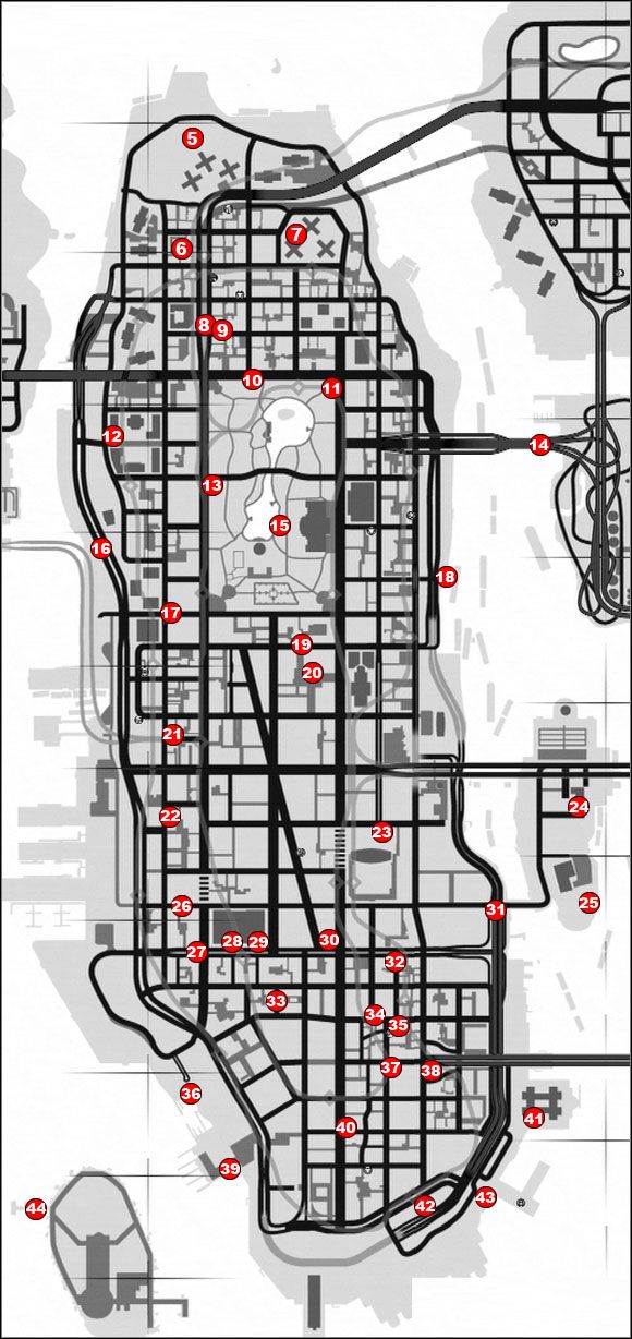 2 - Mewy | TBoGT - Aktywności dodatkowe | GTA Episodes from Liberty City - Grand Theft Auto: Episodes from Liberty City - poradnik do gry