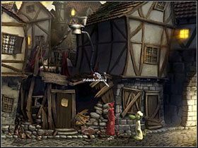 Po drodze zatrzymaj się przed tym, co pozostało z Magicznego Sklepu - Magiczne Królestwo (1) | Opis przejścia Simon the Sorcerer 5 - Simon the Sorcerer 5: Kto nawiąże kontakt? - poradnik do gry