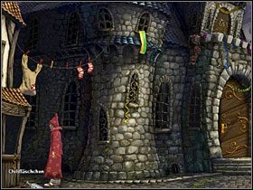 Poinformuj Waldena, że droga do szopy, w której ukryty jest jego pojazd, jest wolna - Magiczne Królestwo (2) | Opis przejścia Simon the Sorcerer 5 - Simon the Sorcerer 5: Kto nawiąże kontakt? - poradnik do gry