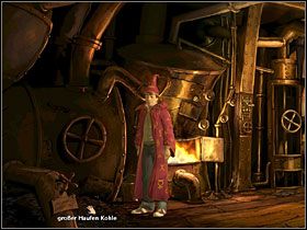 Zastaniesz tam śpiącego na stojąco, mocno zamroczonego Wilka - Kosmos (1) | Opis przejścia Simon the Sorcerer 5 - Simon the Sorcerer 5: Kto nawiąże kontakt? - poradnik do gry