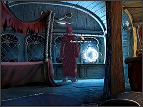 Tam z kolei usadowiła się za biurkiem samozwańcza kapitan (o, przepraszam - kapitanka - Kosmos (1) | Opis przejścia Simon the Sorcerer 5 - Simon the Sorcerer 5: Kto nawiąże kontakt? - poradnik do gry