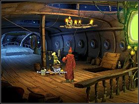 Wyposażony w młot maszeruj na górny pokład - Kosmos (2) | Opis przejścia Simon the Sorcerer 5 - Simon the Sorcerer 5: Kto nawiąże kontakt? - poradnik do gry