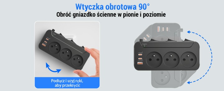 Źródło: Amazon - „Już nie muszę latać z wtyczkami”. Ta listwa z 6 złączami za 80 zł raz na zawsze rozwiąże Twój problem braku wolnych gniazdek - wiadomość - 2025-10-17