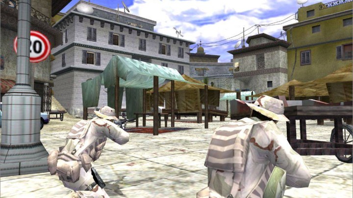 SOCOM graficznie dziś straszy, ale kiedyś to było coś. Źródło: Zipper Interactive - Mapa z kultowej strzelanki ery PS2 trafi do Battlefield 6. Gracz pokazał jak idzie mu tworzenie jej od podstaw - wiadomość - 2025-10-17