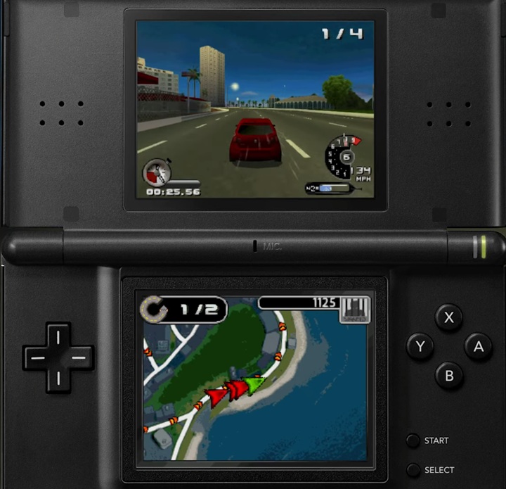 Need for Speed: Undercover na Nintendo DS-a w całej okazałości. Źródło: Jumpers 1998 / YouTube. - Tylko dla koneserów. Need for Speed na GBA i DS-a robił, co mógł, by trzymać jak najwyższy poziom - wiadomość - 2025-05-15
