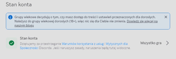 Źródło: Własne - Discord rusza z weryfikacją kont. 90% użytkowników „nie musi potwierdzać swojego wieku” - wiadomość - 2026-09-24