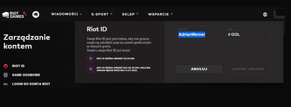 Jak zmienić nick w Valorant? Wyjaśniamy - ilustracja #1