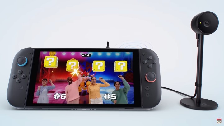 Switch 2 nie posiada wbudowanej kamery, stąd odblokowywanie twarzą jest raczej niemożliwe. Źródło: Nintendo - Nintendo Switch 2 ze standardem bezpieczeństwa jak w smartfonie. Koniec z prostym klikaniem - wiadomość - 2025-05-14