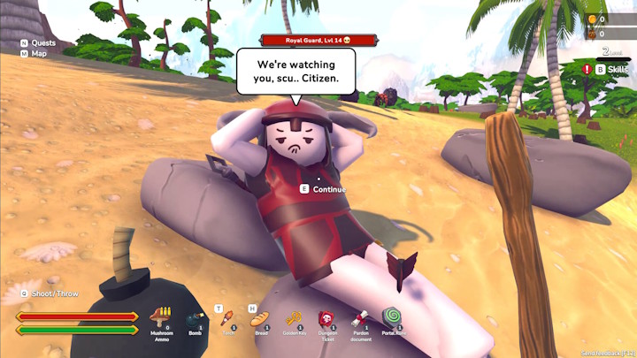 Źródło: Dionysus Acroreites - Parodia Skyrima wywraca zasady gatunku RPG do góry nogami. „Nie musisz jeść, by się leczyć - wystarczy włożyć chleb w ranę” - wiadomość - 2025-08-12