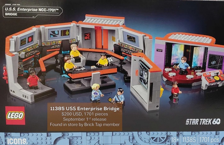 Źródło: BrickTap / Reddit - Jedna z najbardziej kultowych serii sci-fi w historii dostanie kolejny zestaw LEGO, ale jego cena już oburza fanów - wiadomość - 2026-07-20