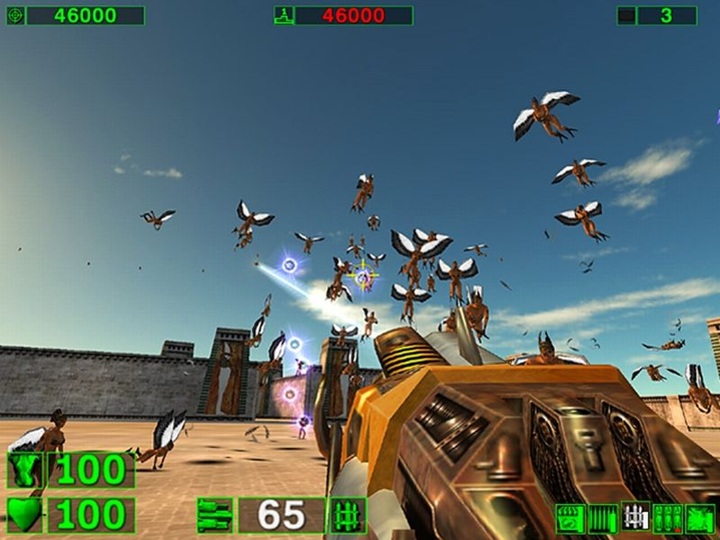 Serious Sam: The First Encounter. Źródło: Croteam / Devolver Digital. - Tak zaczynał wielki rywal Duke’a Nukema. Serious Sam: Pierwsze starcie to fundament kultowej serii strzelanek - wiadomość - 2026-05-16