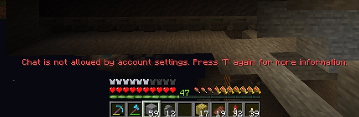 Źródło: CriticAstrid_ / Reddit - Czat zablokowany nawet na prywatnym serwerze i nieużywalny system koment. Minecraft aż zbyt gorliwie zastosował się do zakazów w Wielkiej Brytanii - wiadomość - 2026-06-17