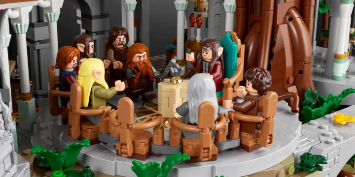 Źródło: LEGO; materiały promocyjne - Liczący ponad 6100 elementów zestaw LEGO Rivendell tańszy na Amazonie o kilkaset złotych. Ta promocja to gratka dla fanów Władcy Pierścieni - wiadomość - 2024-09-12
