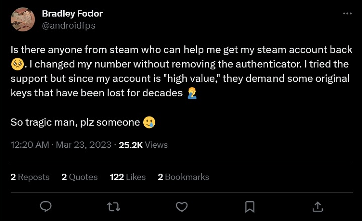 Posiadał konto na Steam warte 15 tys. dolarów, teraz Valve nie chce go odblokować - ilustracja #1