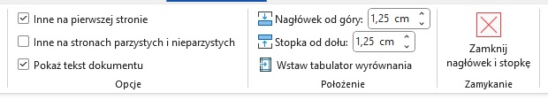 Word pozwala w prosty sposób usunąć numerację z pierwszej strony. Źródło: własne. - Word i numery stron. Jak włączyć numerowanie od 2. strony? Odpowiadamy - wiadomość - 2025-01-10