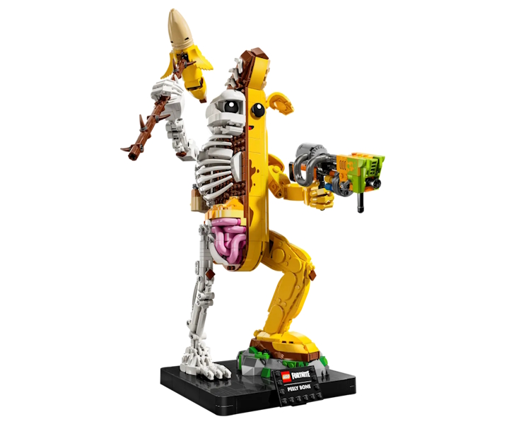 Źródło: LEGO, materiały promocyjne - Od halloweenowej sensacji Fortnite’a po klockowe wydanie. Skórkościec czy też Peely Bone od LEGO niedawno zadebiutował, a już można go znaleźć w promocji - wiadomość - 2024-11-07