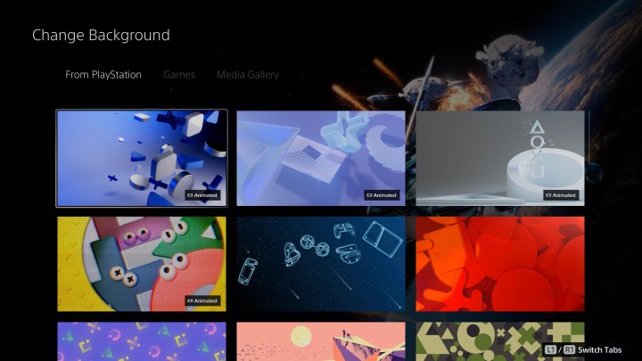 Sony dodało animowane tła nie tylko powiązane z grami. Źródło: X | @chi_m02 - Sony po cichu wprowadza do PS5 funkcję, na którą czekali fani. Jednak jest pewien haczyk - wiadomość - 2025-04-10
