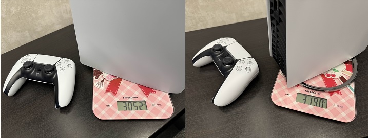 Waga PlayStation 5 Pro. Źródło: własne.