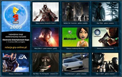 Start E3 i targowej strony na gry-online.pl - ilustracja #1