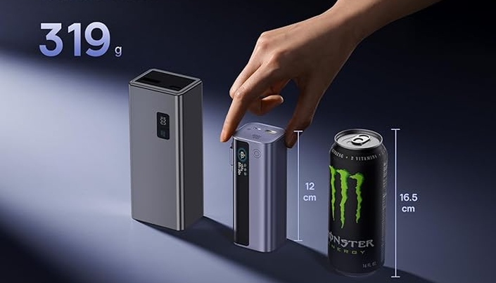 Źródło: Baseus; grafika promocyjna - Ten powerbank jest mniejszy niż puszka energetyka, a naładuje Twojego smartfona w kilka chwil - wiadomość - 2025-09-10