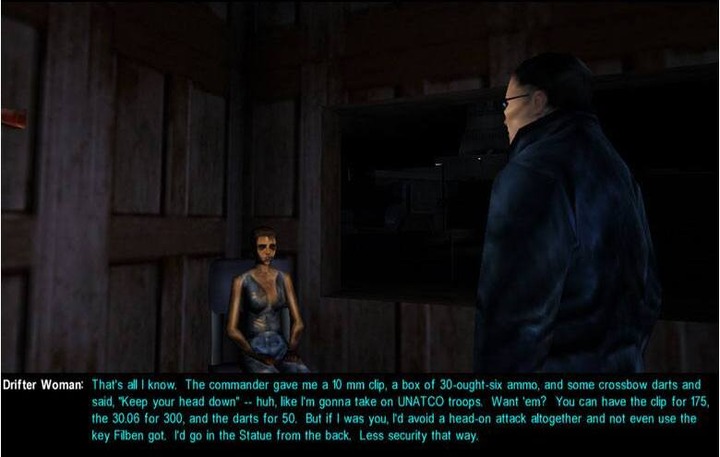 Tak prezentuje się pierwszy Deus Ex. Źródło: Ion Storm - Mało brakowało, a zamiast Deus Ex dostalibyśmy RPG w świecie Command and Conquer. Twórca zdradził kulisy powstania gry - wiadomość - 2025-07-09