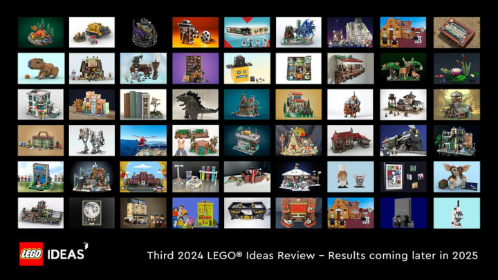 Źródło: LEGO Ideas - LEGO ocenia, które z 54 fanowskich zestawów trafią do sklepów. Wśród nich Gremliny, konsola PS2, Genshin Impact i Cosmere Brandona Sandersona - wiadomość - 2025-01-08