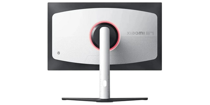 Trzeba przyznać, że design plecków jest niebanalny. Źródło: Xiaomi - Monitor, który podkręca jakość do maksimum. W końcu doczekaliśmy się gamingu w prawdziwym HDR - wiadomość - 2025-05-06