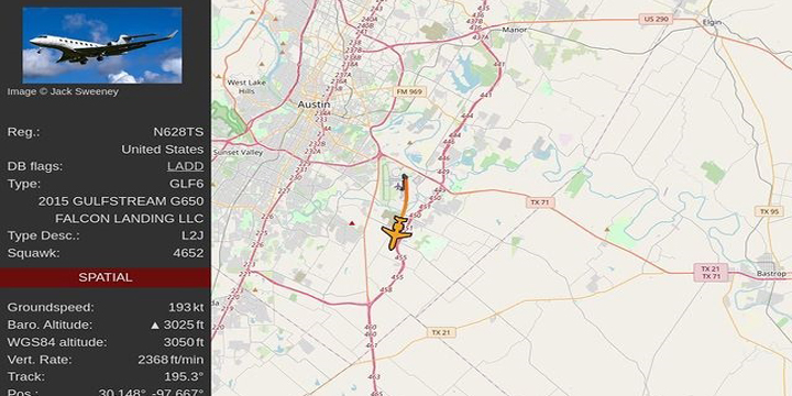 Banita z Twittera, który śledził loty Elona Muska przechodzi do konkurencji - ilustracja #1