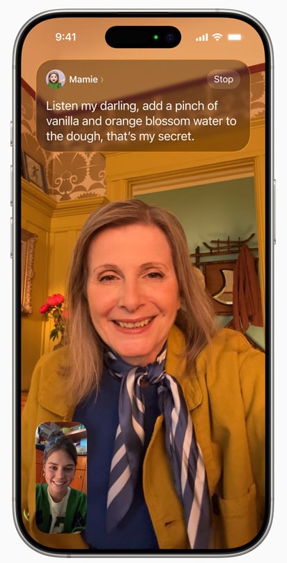 Tłumaczenie na żywo w iOS 26. Źródło: Apple.
