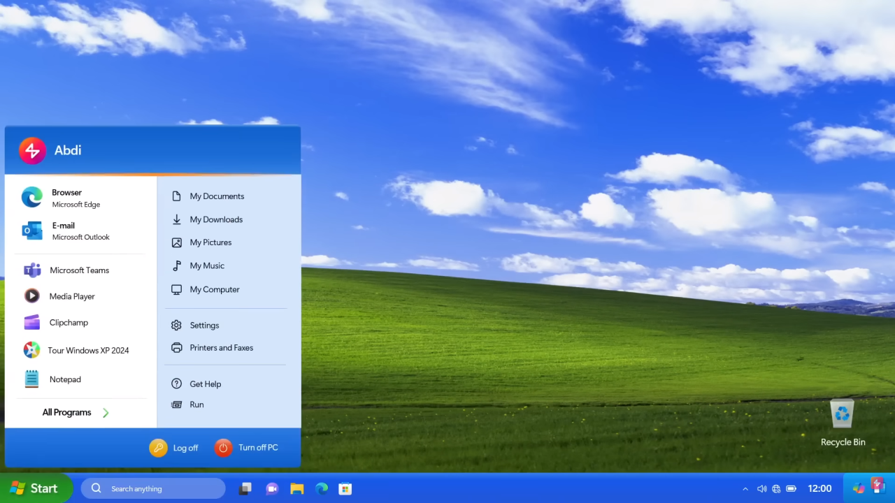 Tak wyglądałby Windows XP 2024, nostalgiczna wizja przypomina kultowy system operacyjny - ilustracja #1