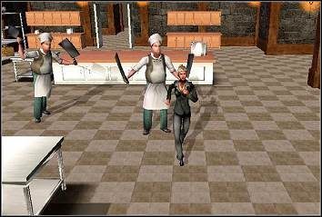 Ponętne Aniołki Charliego w trójwymiarowej grze internetowej - ilustracja #1