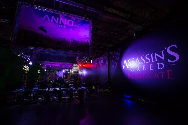 Strefa Ubisoftu / Fot. M. Murawski. - Warsaw Games Week - rozpoczęły się warszawskie targi gier - wiadomość - 2015-10-23