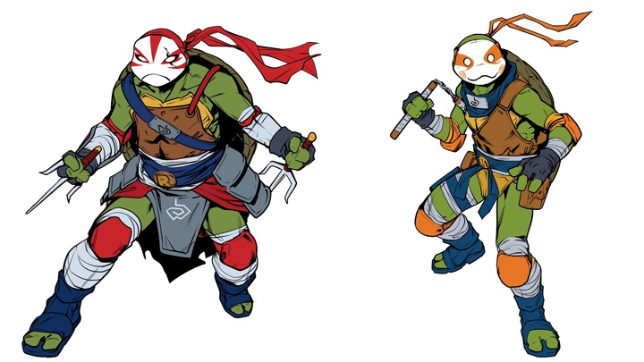 Teenage Mutant Ninja Turtles x Naruto, Caleb Goellner i Hendry Prasetya, IDW Publishing i Viz Media, 2024 - Naruto wkrótce doczeka się nowego komiksu. To najdziwniejszy crossover, którego nikt się nie spodziewał - wiadomość - 2024-07-23