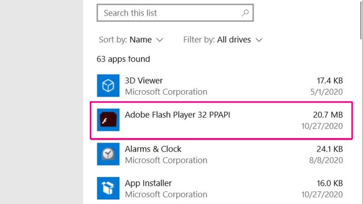 Aktualizacja Windows 10 usuwa Adobe Flash - ilustracja #1