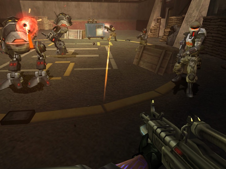 Project: Snowblind. Źródło: Crystal Dynamics / Square Enix. - To mógł być trzeci Deus Ex. Project: Snowblind to cyberpunkowa strzelanka od twórców Tomb Raidera - wiadomość - 2025-05-27