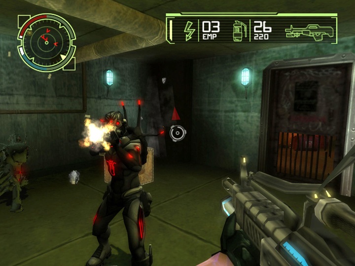 Project: Snowblind. Źródło: Crystal Dynamics / Square Enix. - To mógł być trzeci Deus Ex. Project: Snowblind to cyberpunkowa strzelanka od twórców Tomb Raidera - wiadomość - 2025-05-27