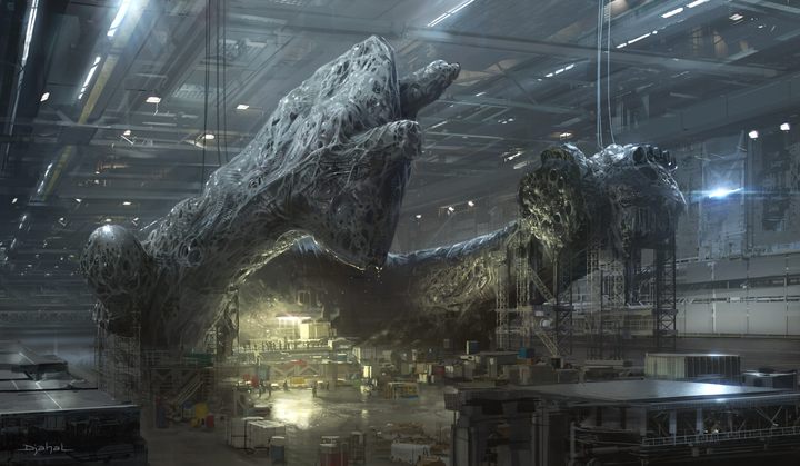 Obcy 5 nigdy nie powstał, ale sieć została zasypana przez grafiki koncepcyjne do filmu - ilustracja #2