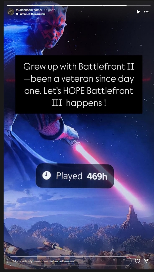 Źródło: Instagram; Muhannad Ben Amor.