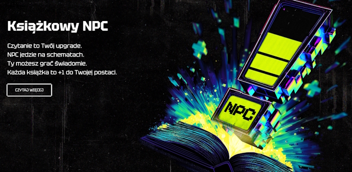 Źródło: nprcz.pl - Odzyskaj kontrolę. Kampania „NIE BĄDŹ JAK NPC” pokazuje, dlaczego bez książek jesteś tylko botem - wiadomość - 2025-11-25