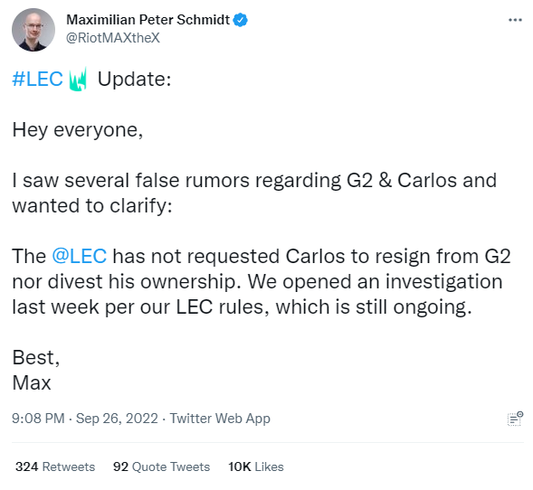 Riot zaprzecza plotkom o naciskach na zwolnienie ocelotea z G2 - ilustracja #2