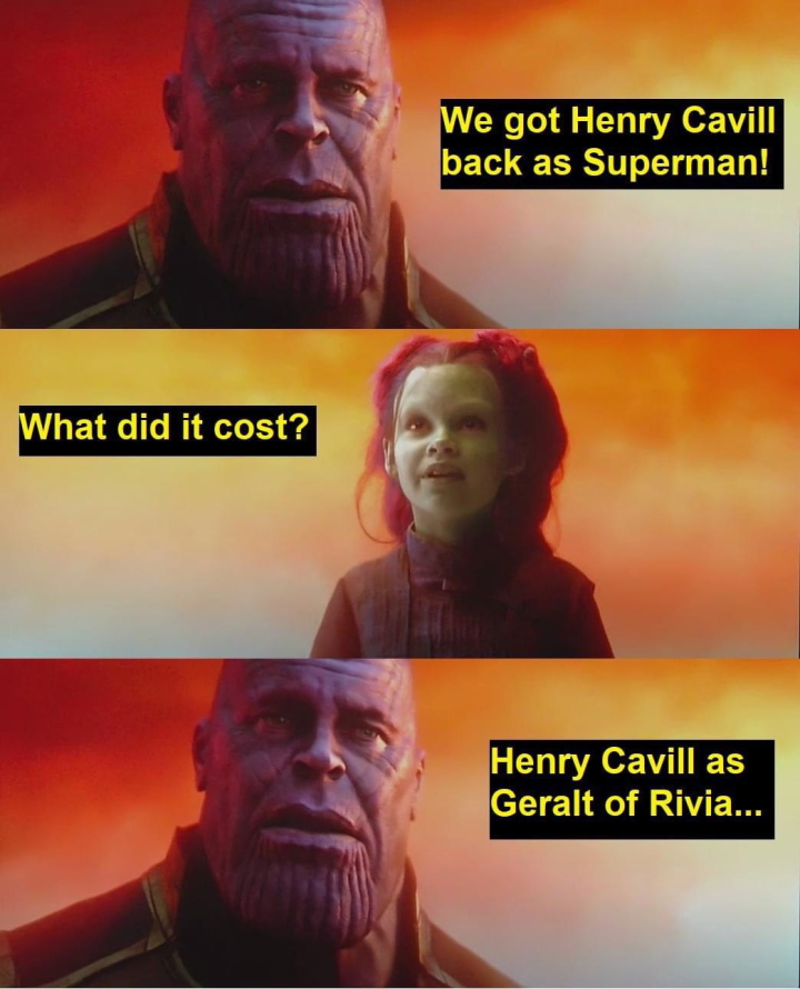 Zalew memów o odejściu Henryego Cavilla z Wiedźmina, zobacz najlepsze - ilustracja #5