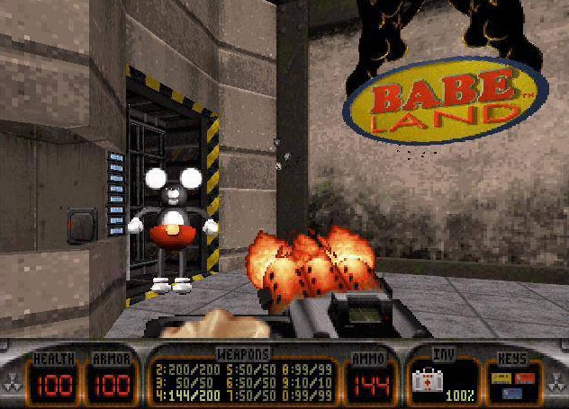 Duke Nukem 3D. Źródło: 3D Realms.