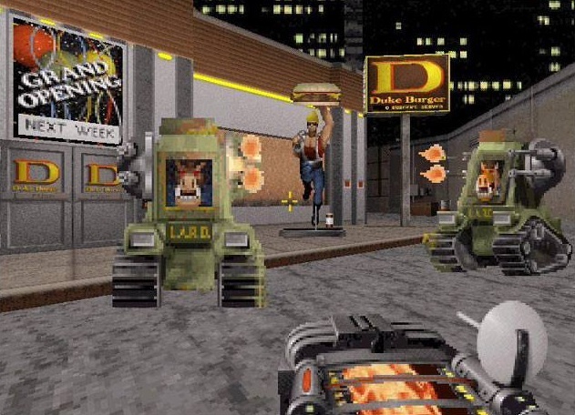 Duke Nukem 3D. Źródło: 3D Realms.