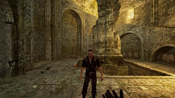 Fan przerobił Wiedźmina 1 na intrygującą grę VR; nowa wersja projektu - ilustracja #3