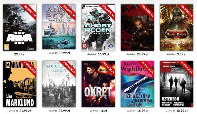 Cyfrowy Giermasz w CDP.pl to nie tylko gry, ale także filmy i e-booki. - Rozpoczął się wiosenny Cyfrowy Giermasz w CDP.pl - wiadomość - 2014-04-17