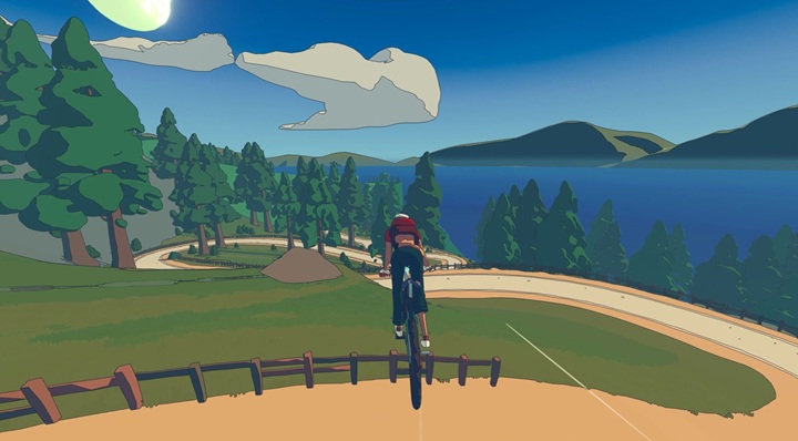 Wheel World. Źródło: Messhof / Annapurna Interactive. - Dzisiaj w Xbox Game Pass: premiera rowerowej przygody w malowniczym świecie - wiadomość - 2025-07-23